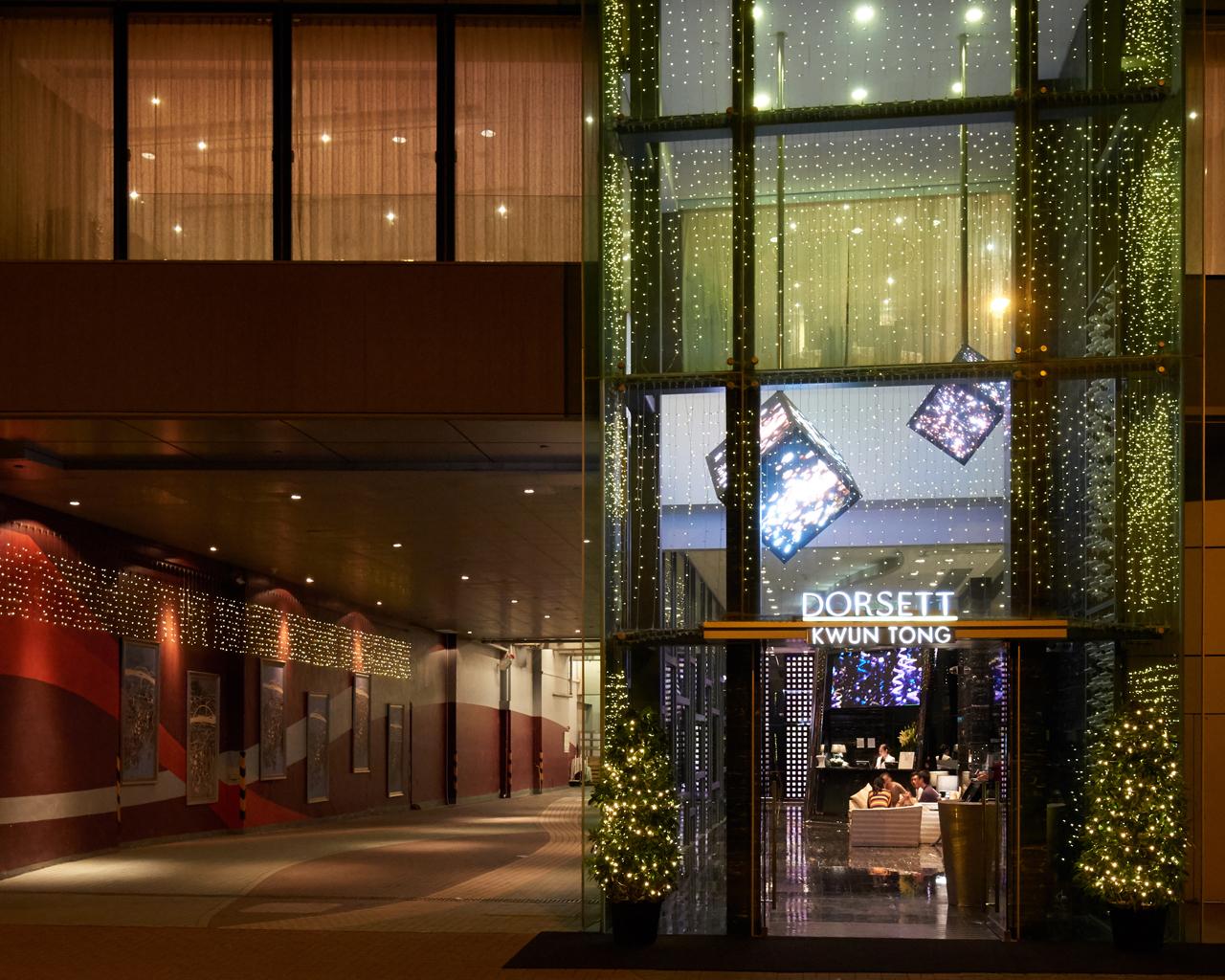 Hotel Dorsett Kwun Tong, Hongkong Exterior foto