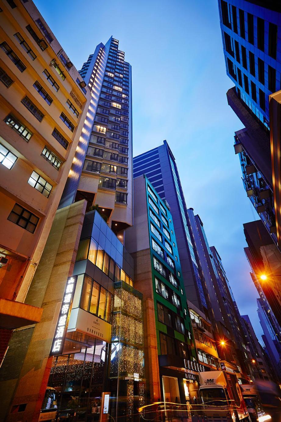 Hotel Dorsett Kwun Tong, Hongkong Exterior foto
